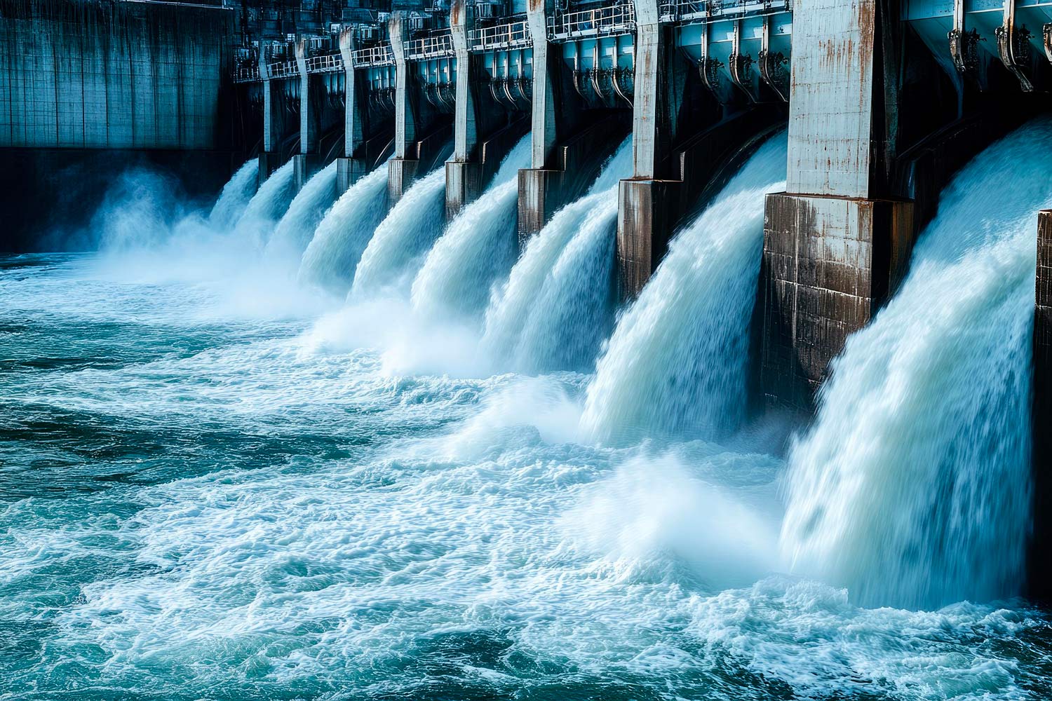 Project management support for hydroelectric facilities